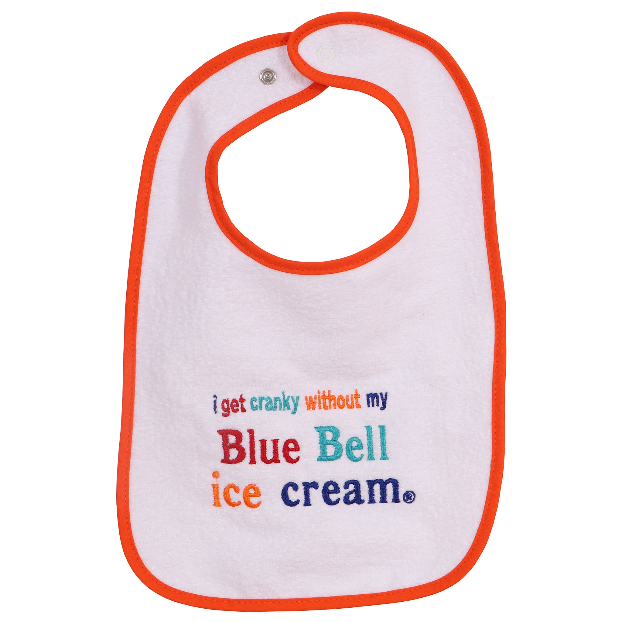 Orange Trim Bib