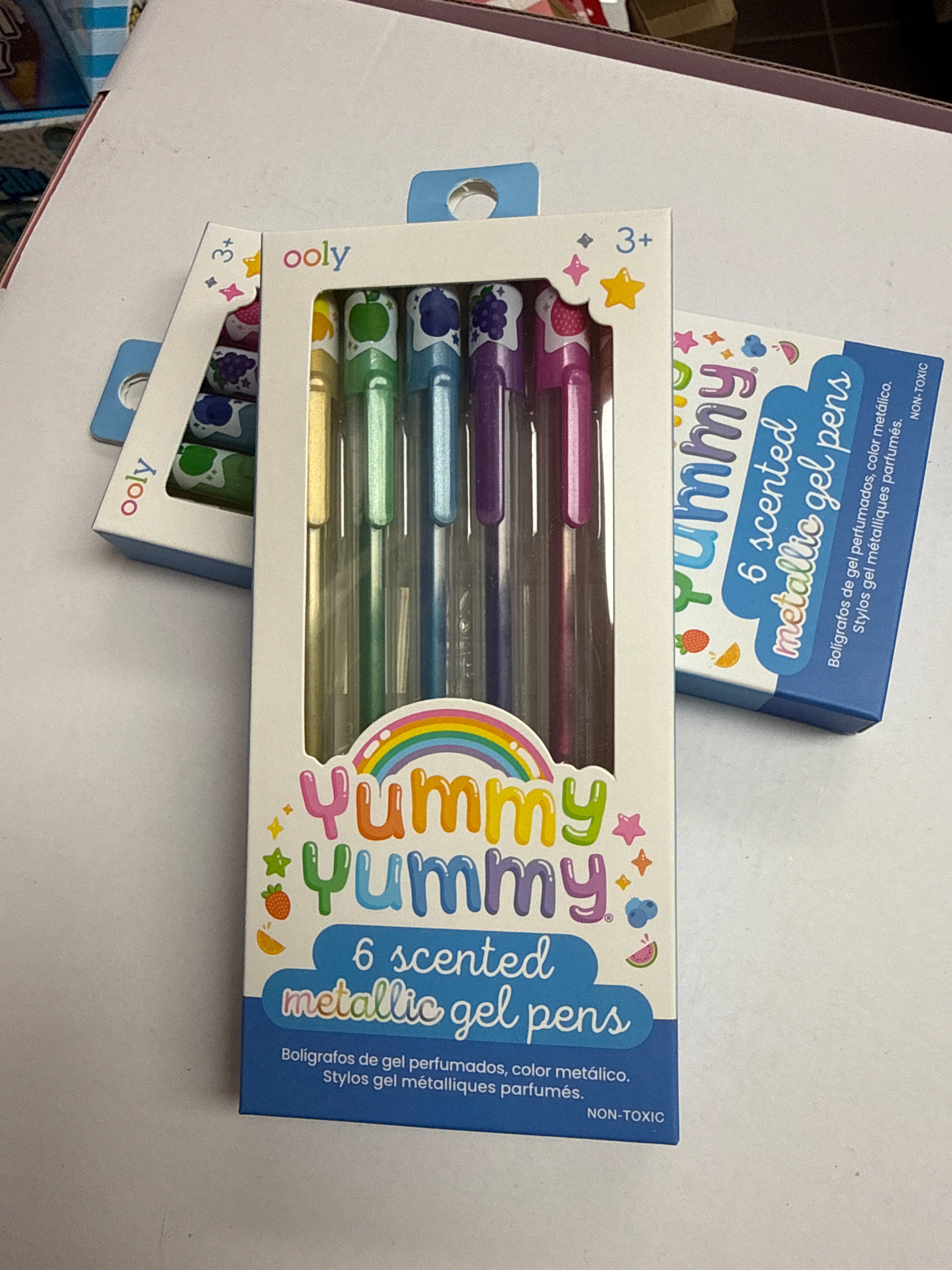 Gel Pens Scented Metallic