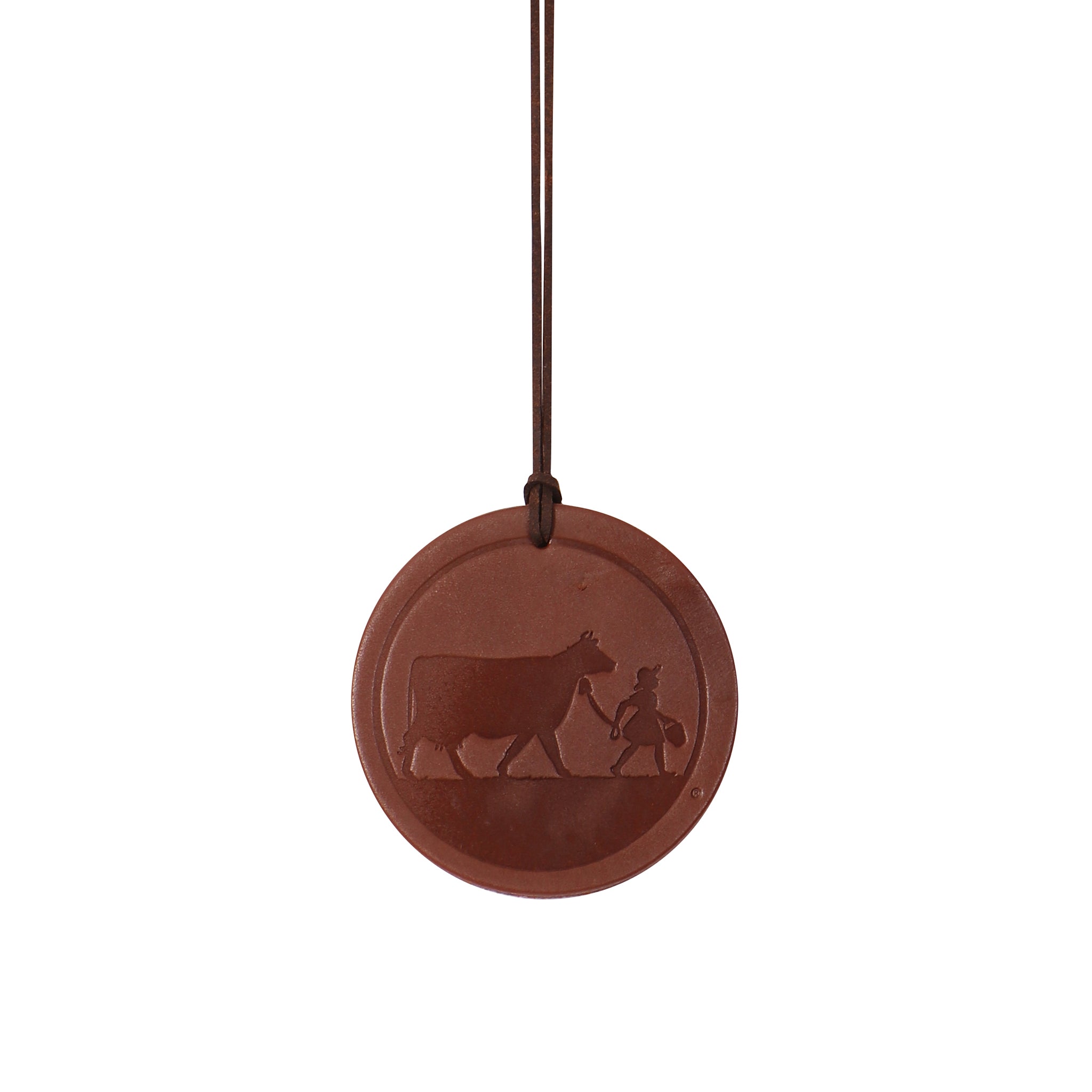 Leather Logo Air Freshener