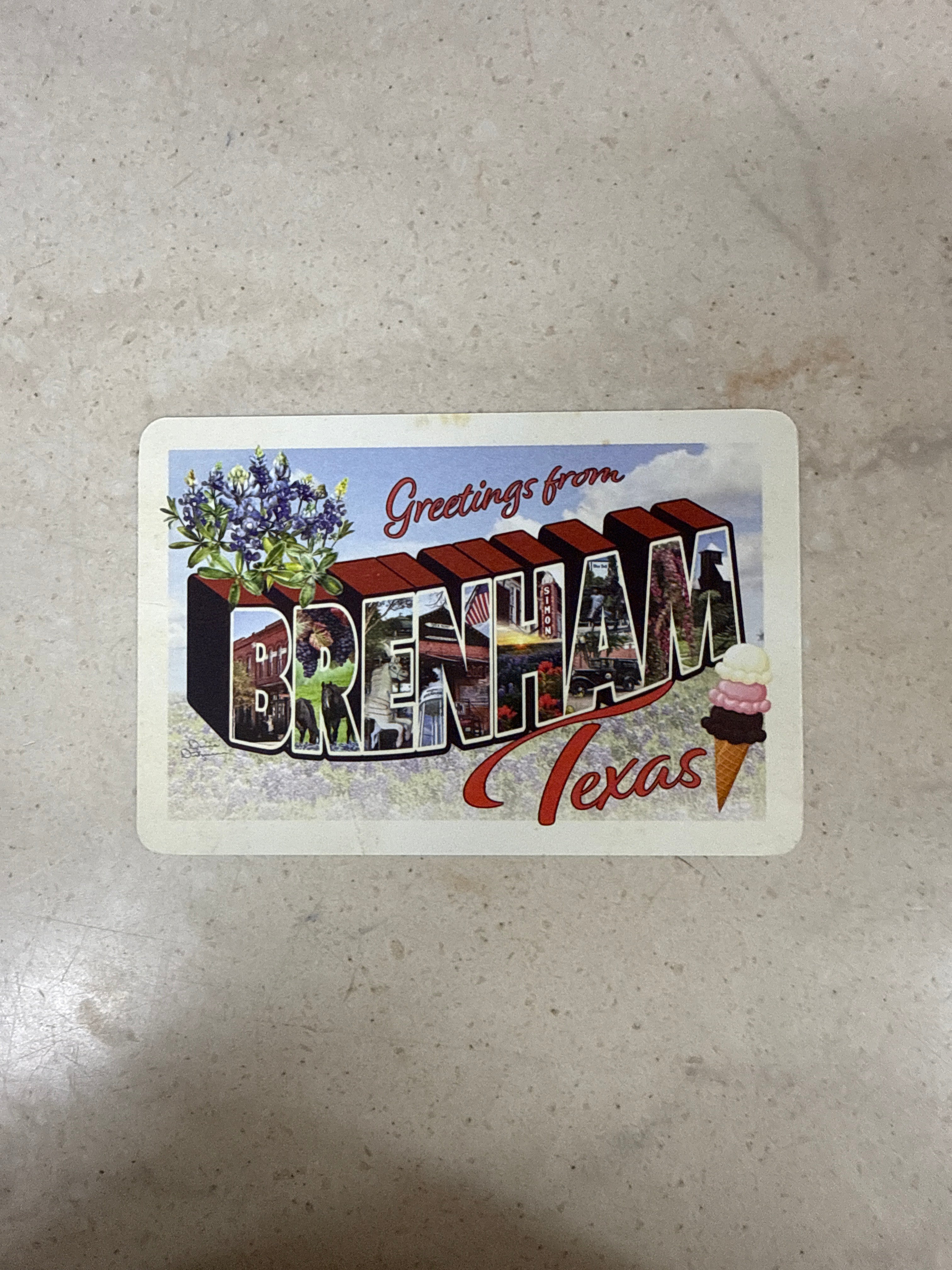Postcard Brenham