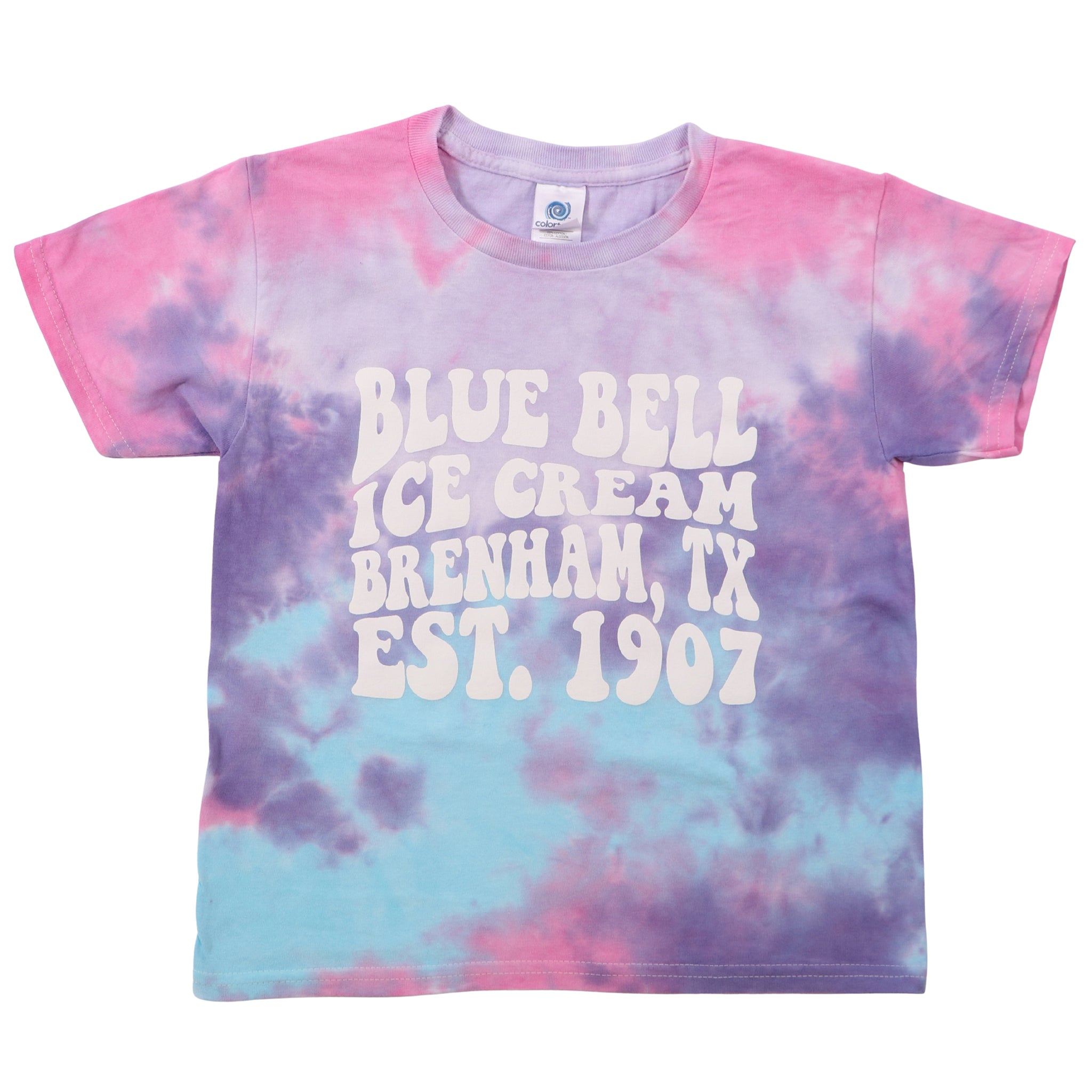 Cotton Candy Tie Dye Youth Tee