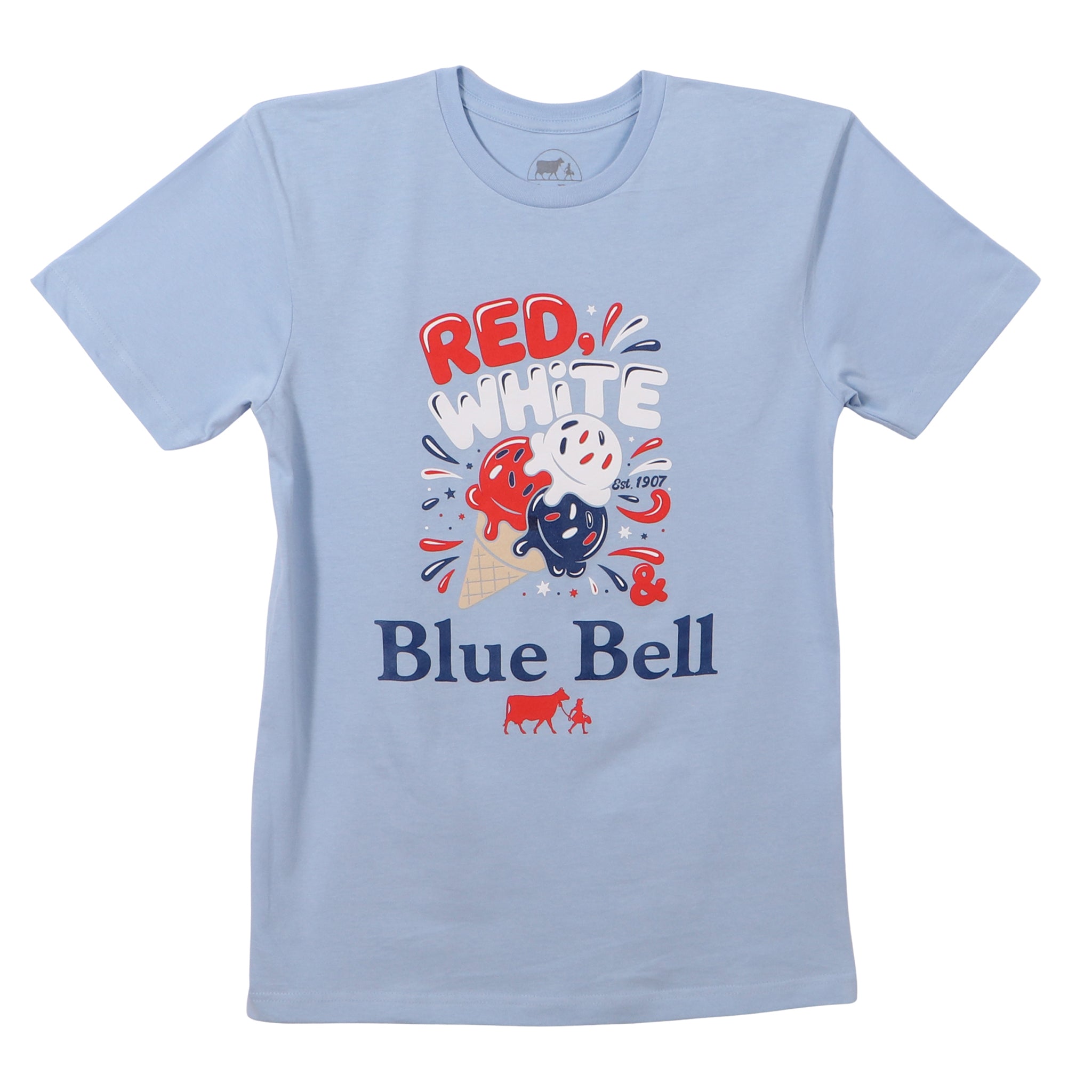 Red White Blue Bell Tee