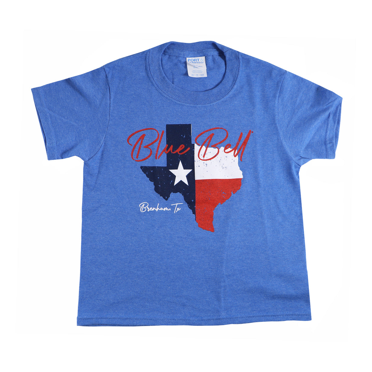 Blue Bell Youth Texas Tee