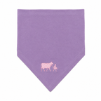 Bib Bandana Purple