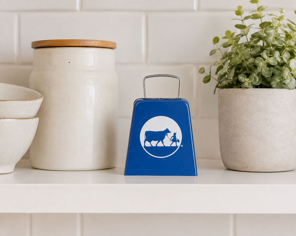 Blue Cow Bell