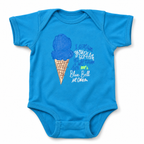 Blue I Scream Onesie
