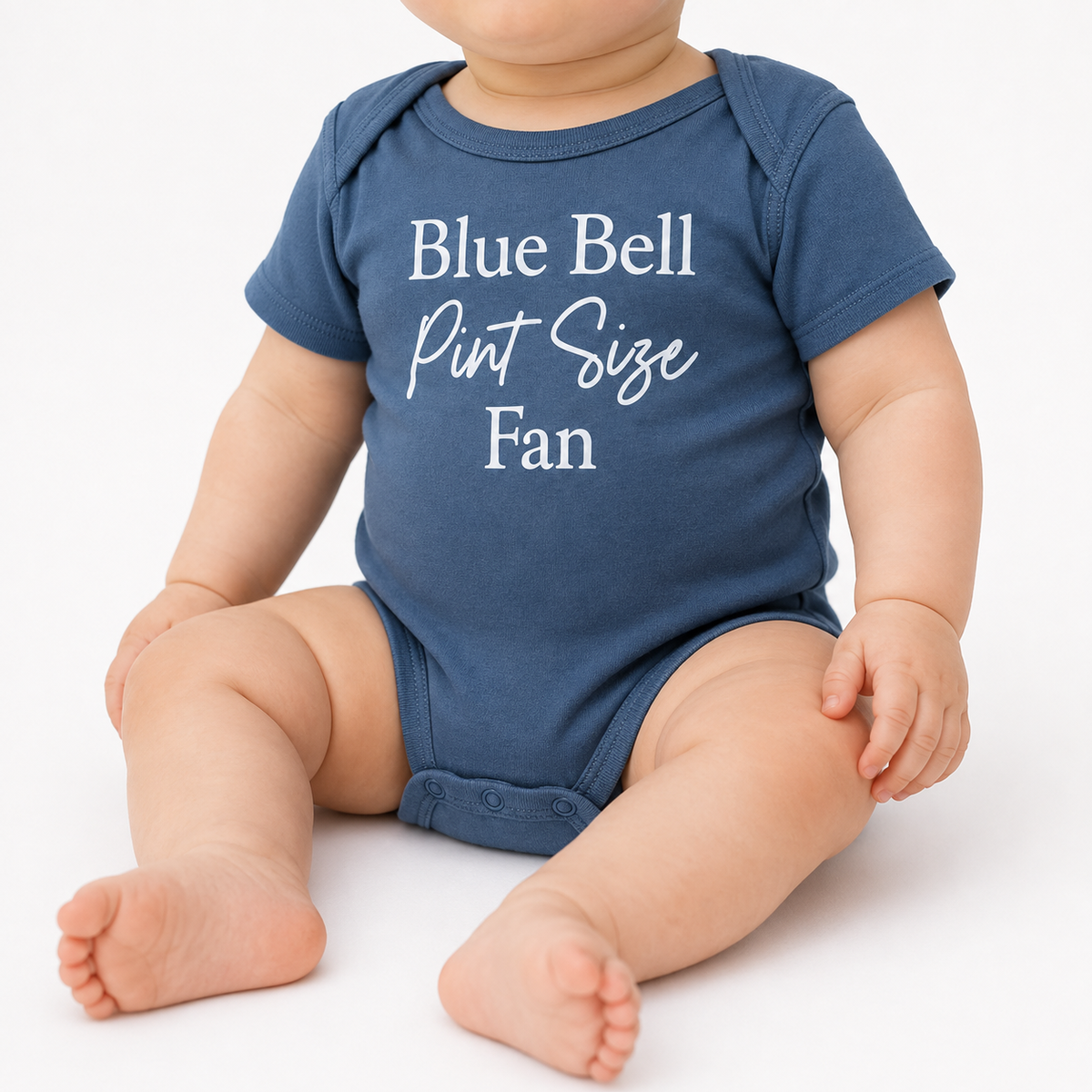Blue Pint Size Onesie
