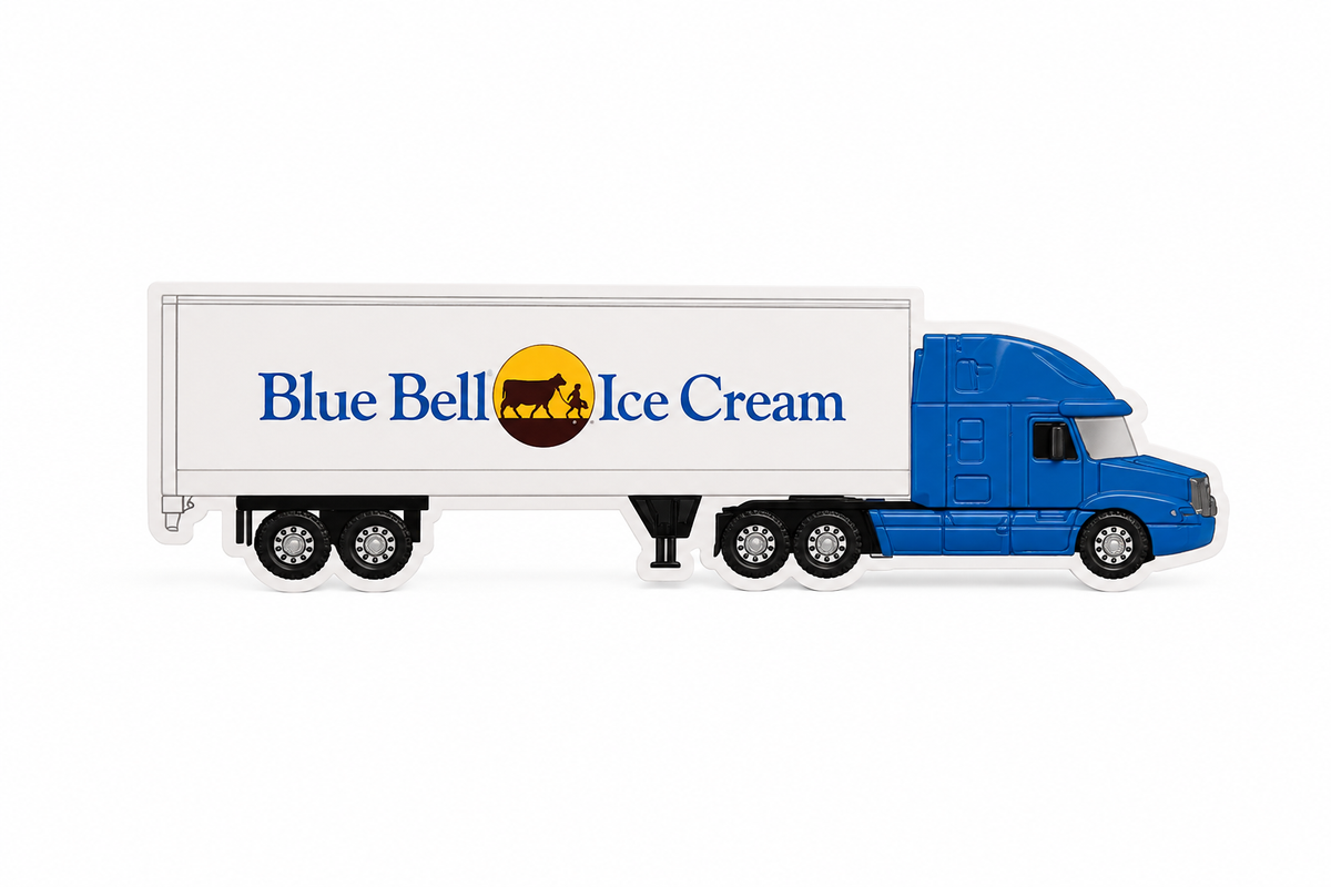 Bumper Sticker 18 Wheeler