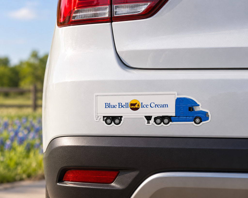 Bumper Sticker 18 Wheeler