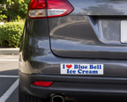 Bumper Sticker I Love Blue Bel