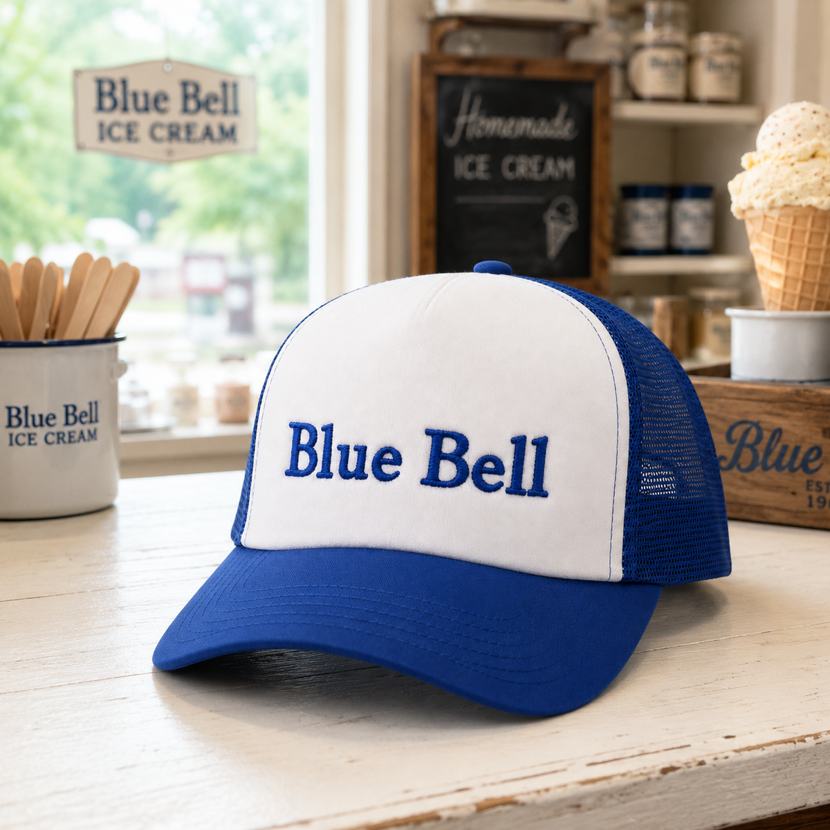 Cap Blue Foam Youth
