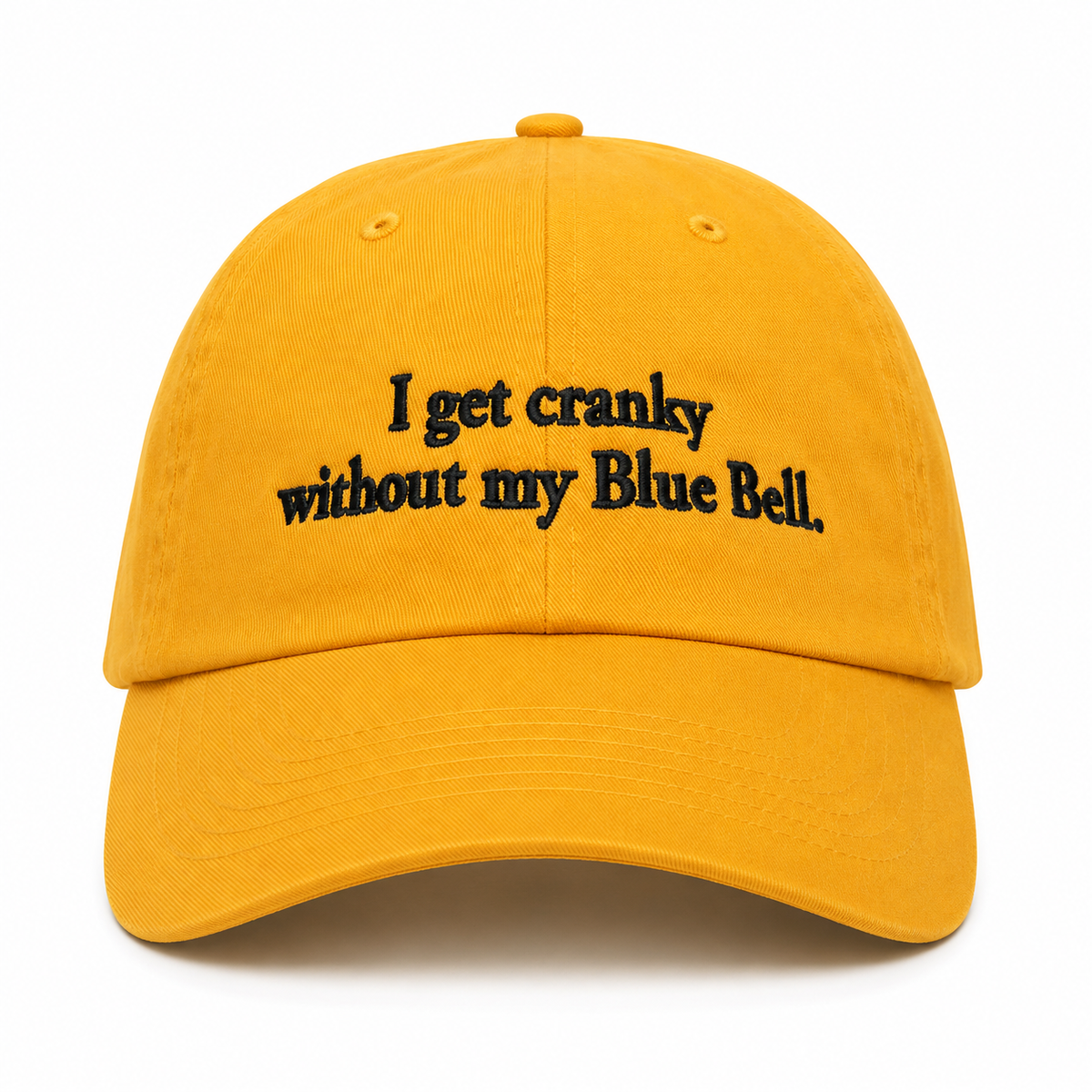 Cap I Get Cranky Yellow