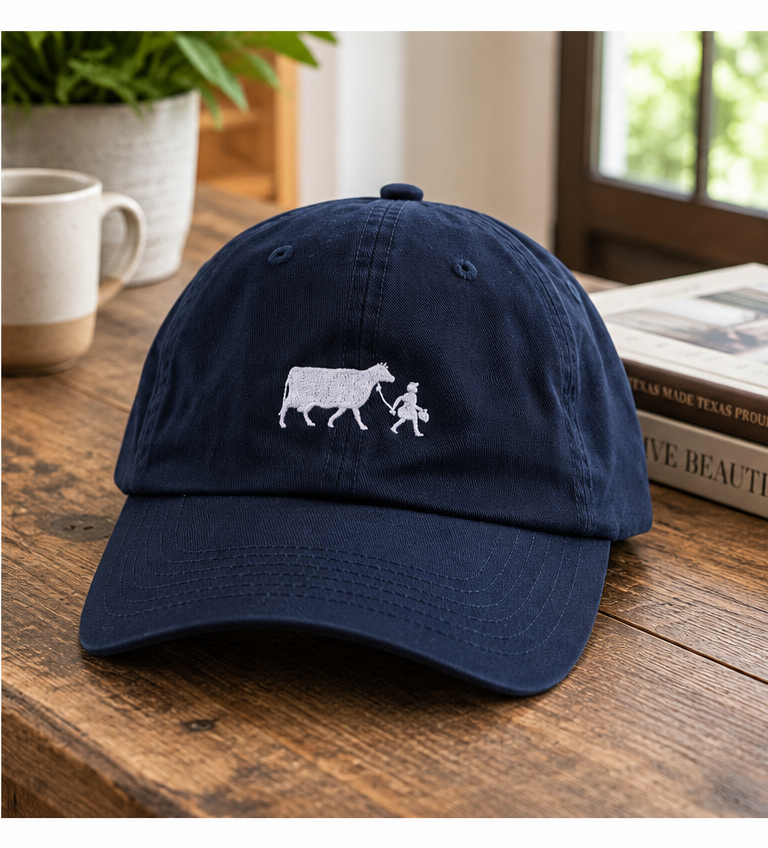 Cap Navy White Logo