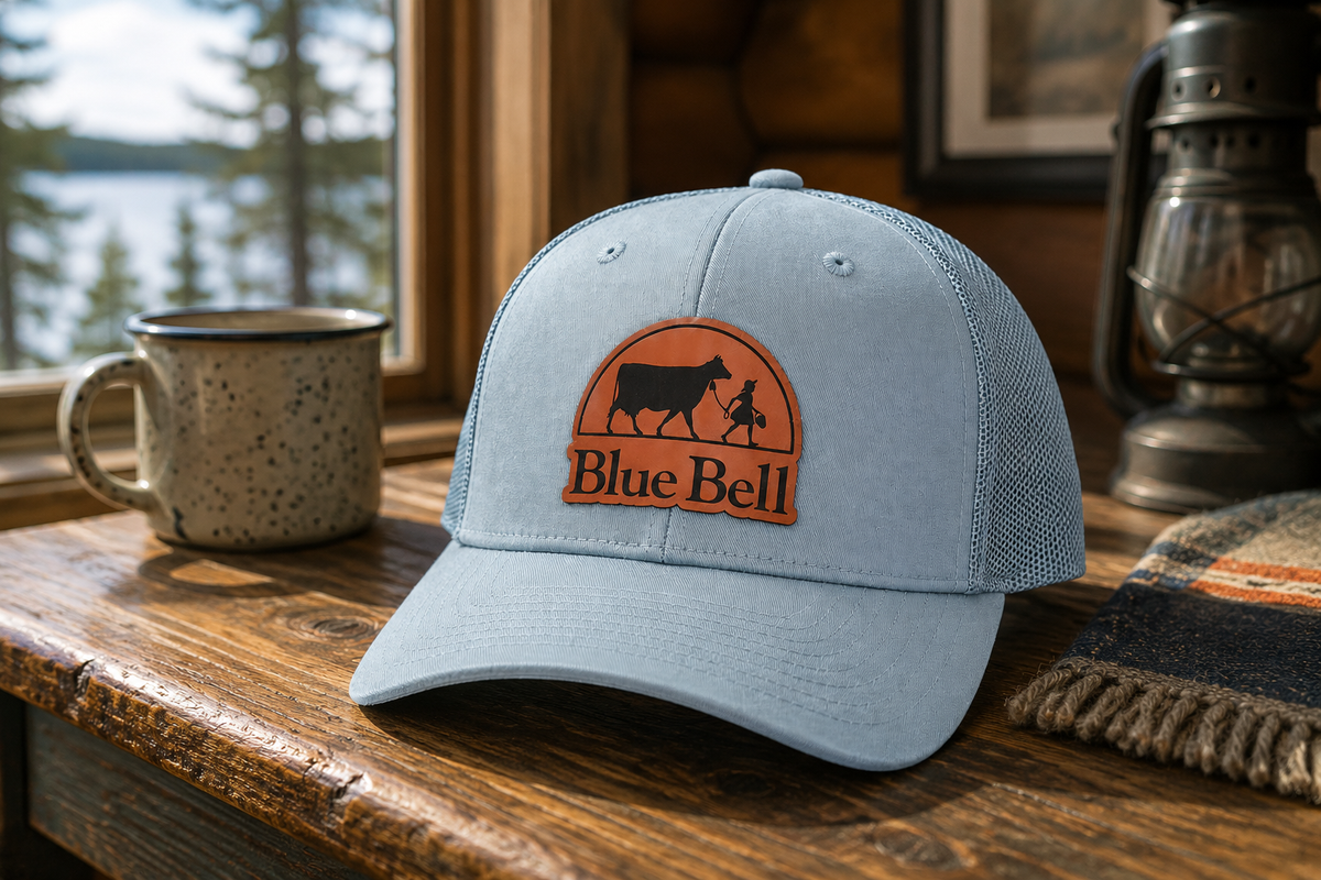Cap Smoke Blue Patch
