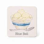 Coaster Set Ice Cream Bowl