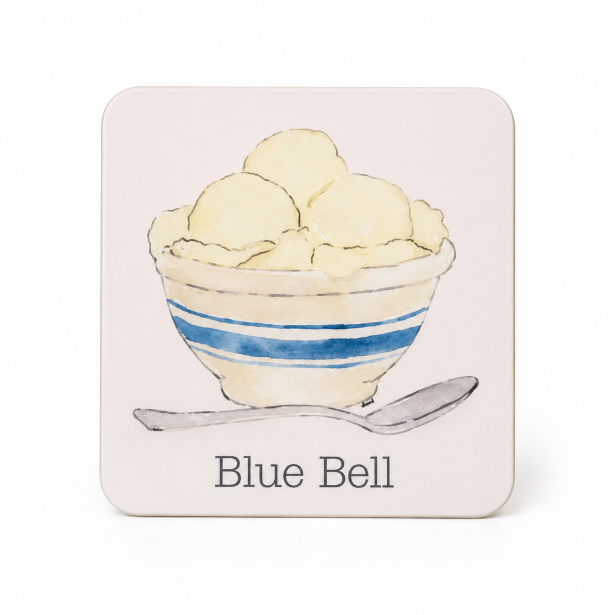 Coaster Set Ice Cream Bowl