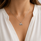 Cow And Girl Charm