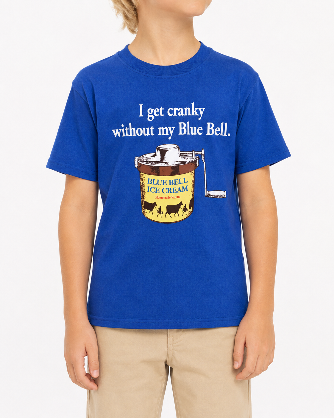 Cranky Blue Youth Tee