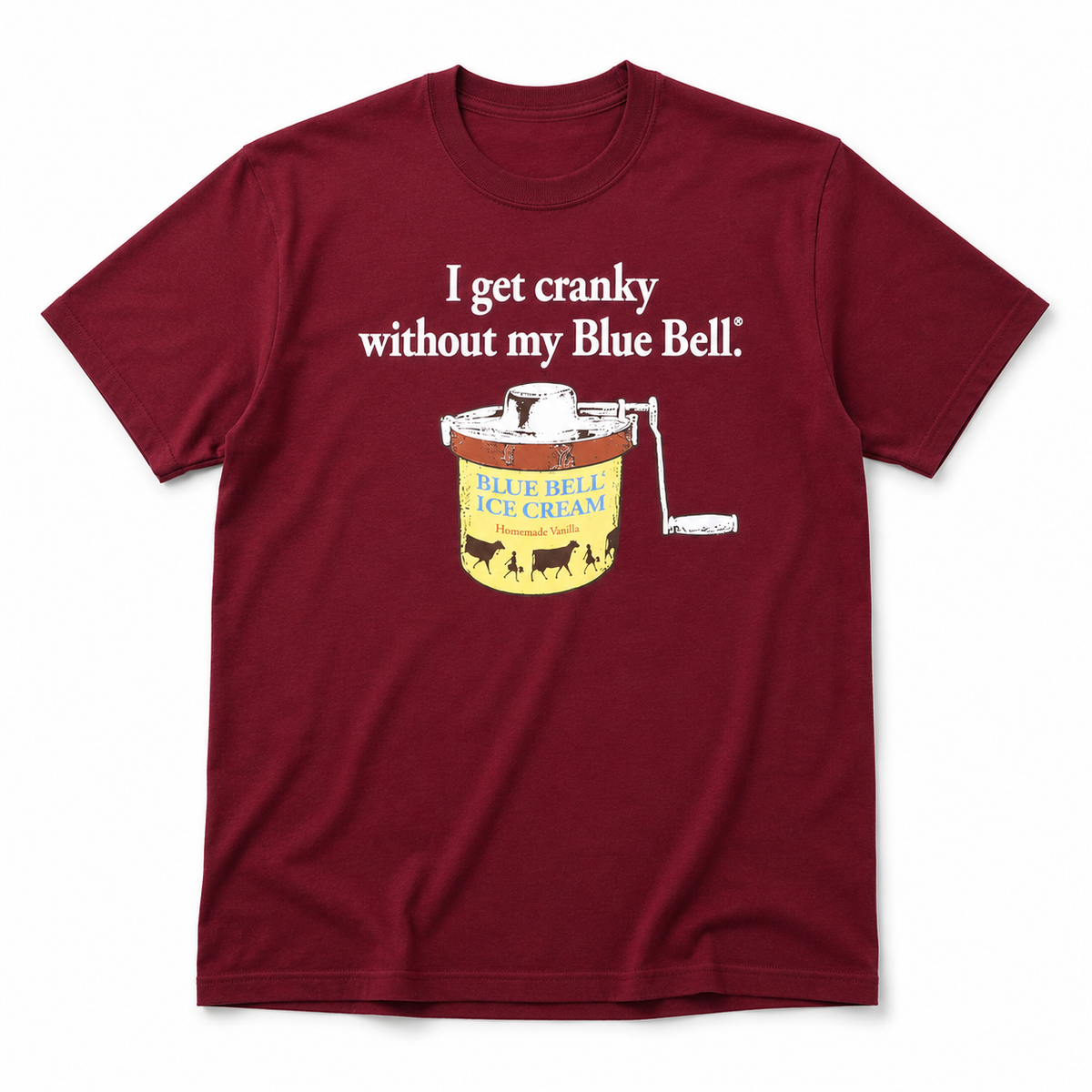 Cranky Maroon Tee