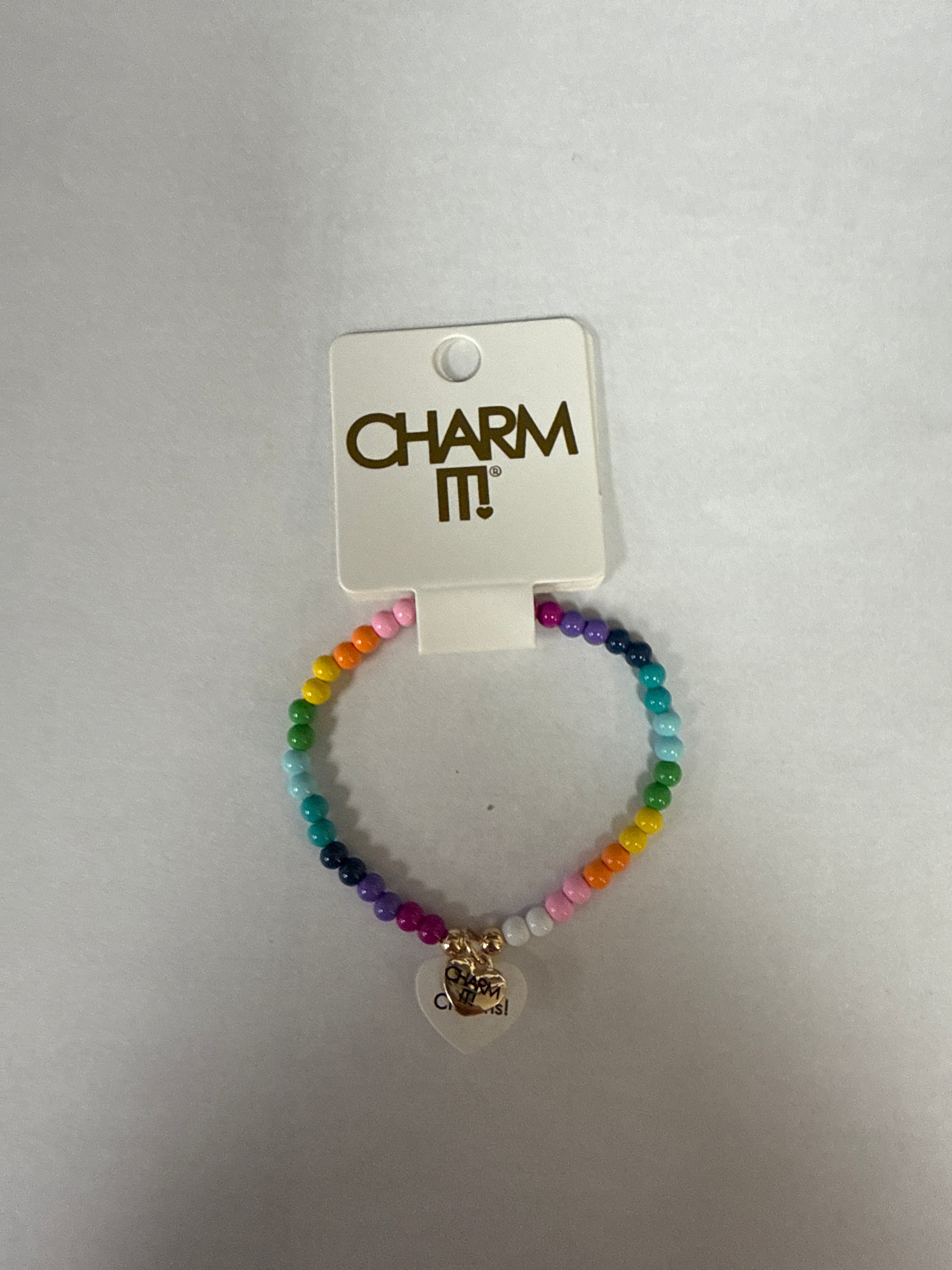 Bracelet Rainbow Bead Stretch