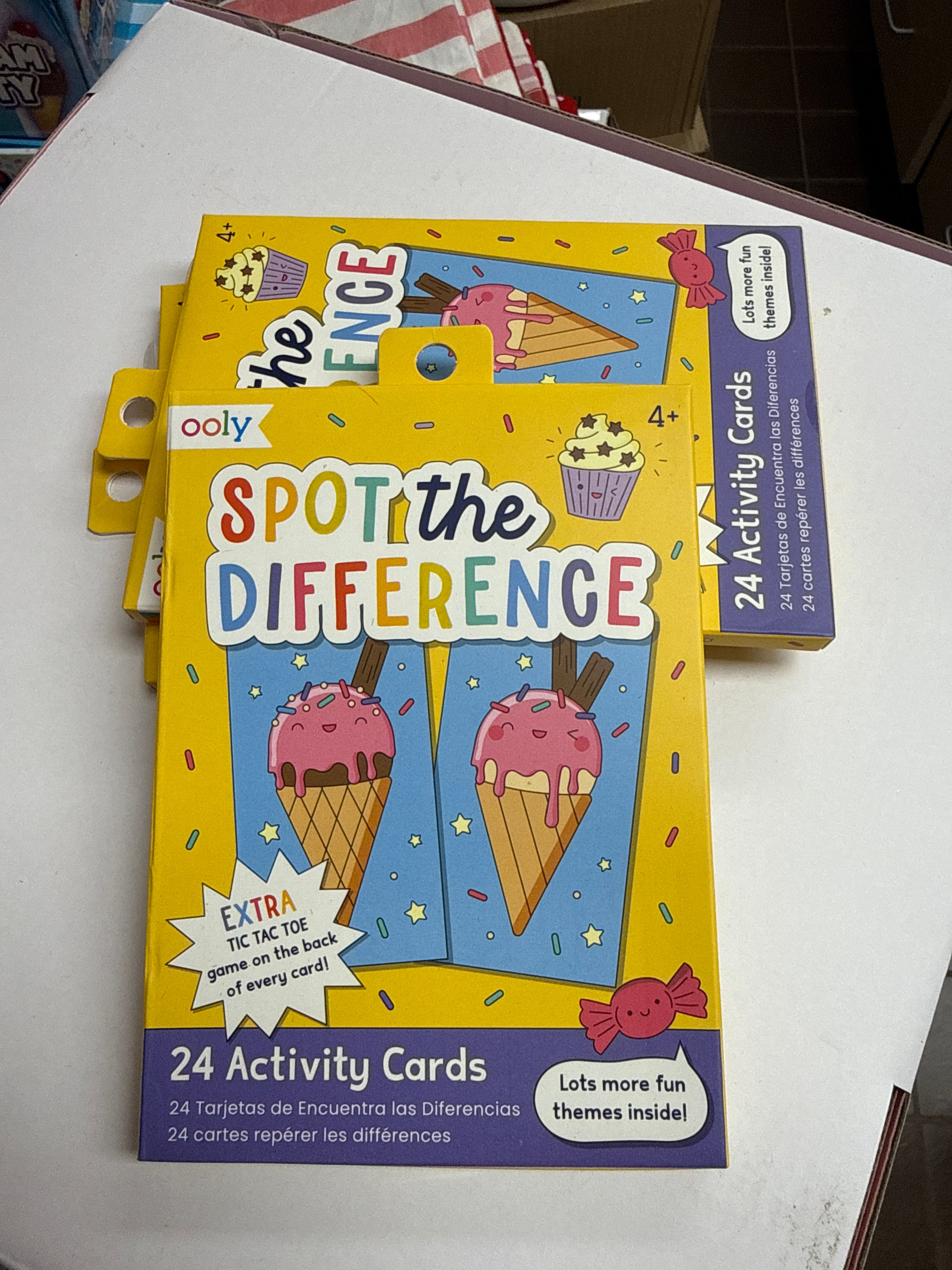 Spot The Difference Cards