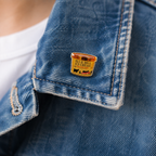 Homemade Vanilla Lapel Pin