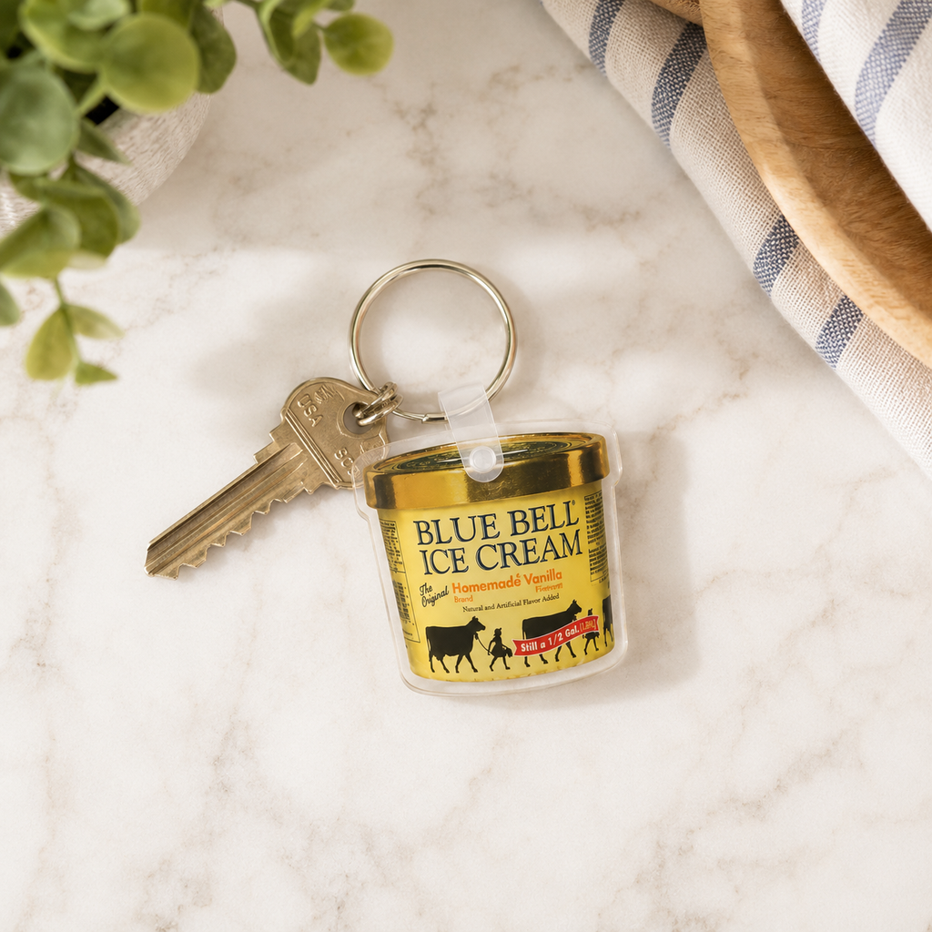Homemade Vanilla Key Ring