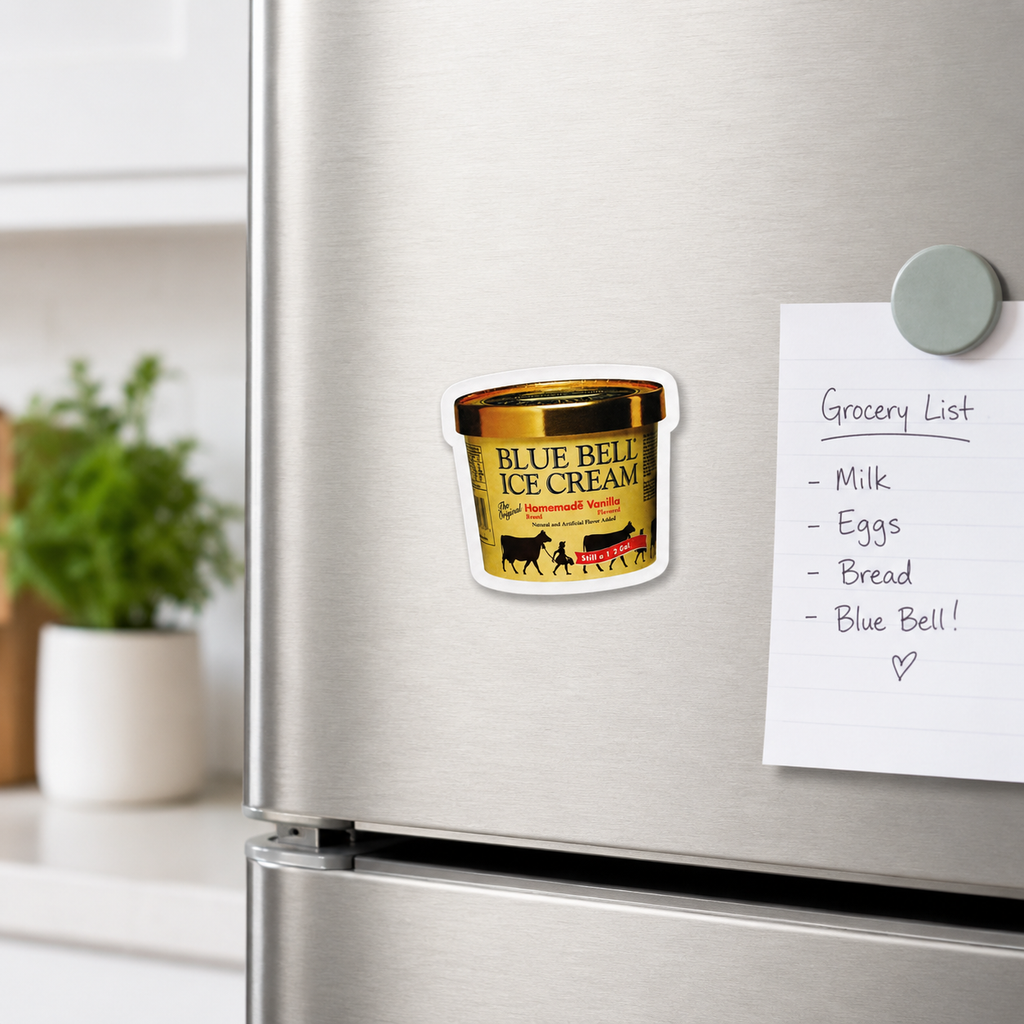Homemade Vanilla Magnet