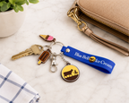 Keychain Blue Bell Charm
