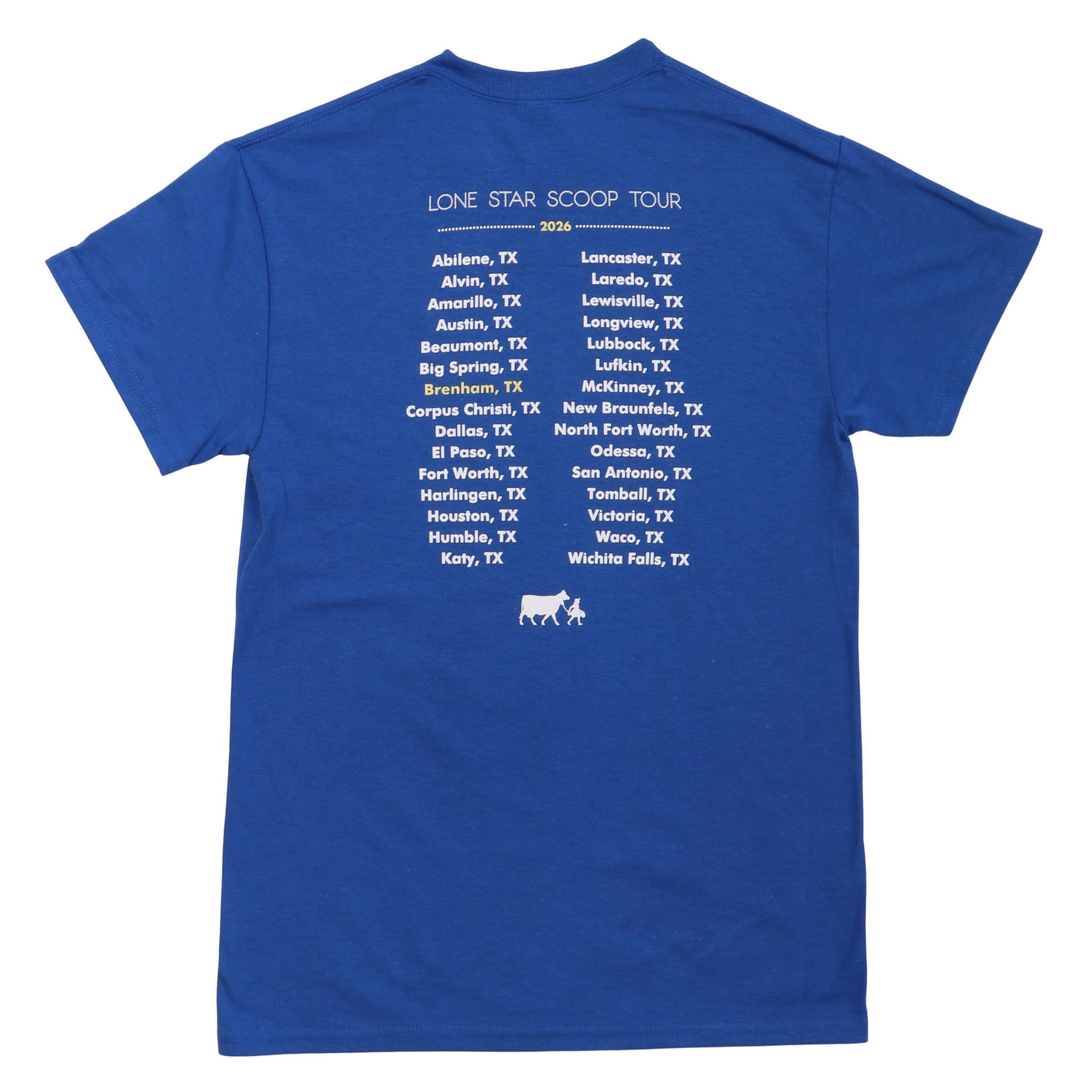 Texas Scoop Tour Tee