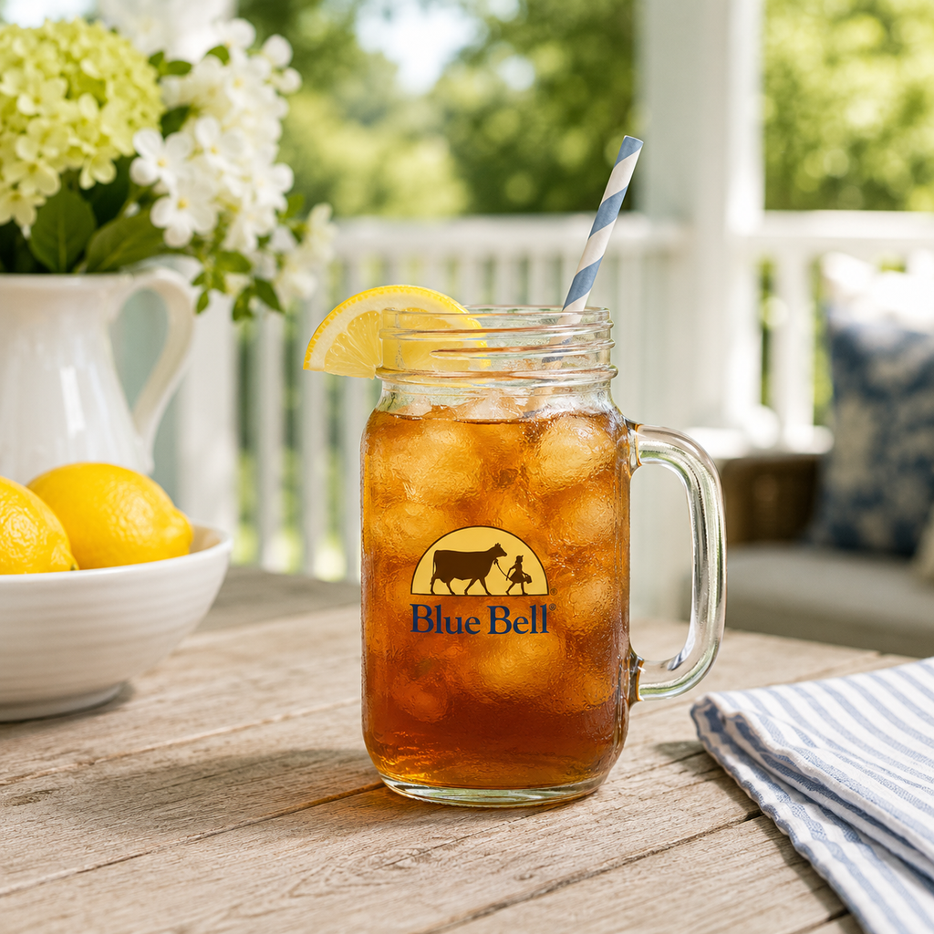 Mason Jar Half Moon