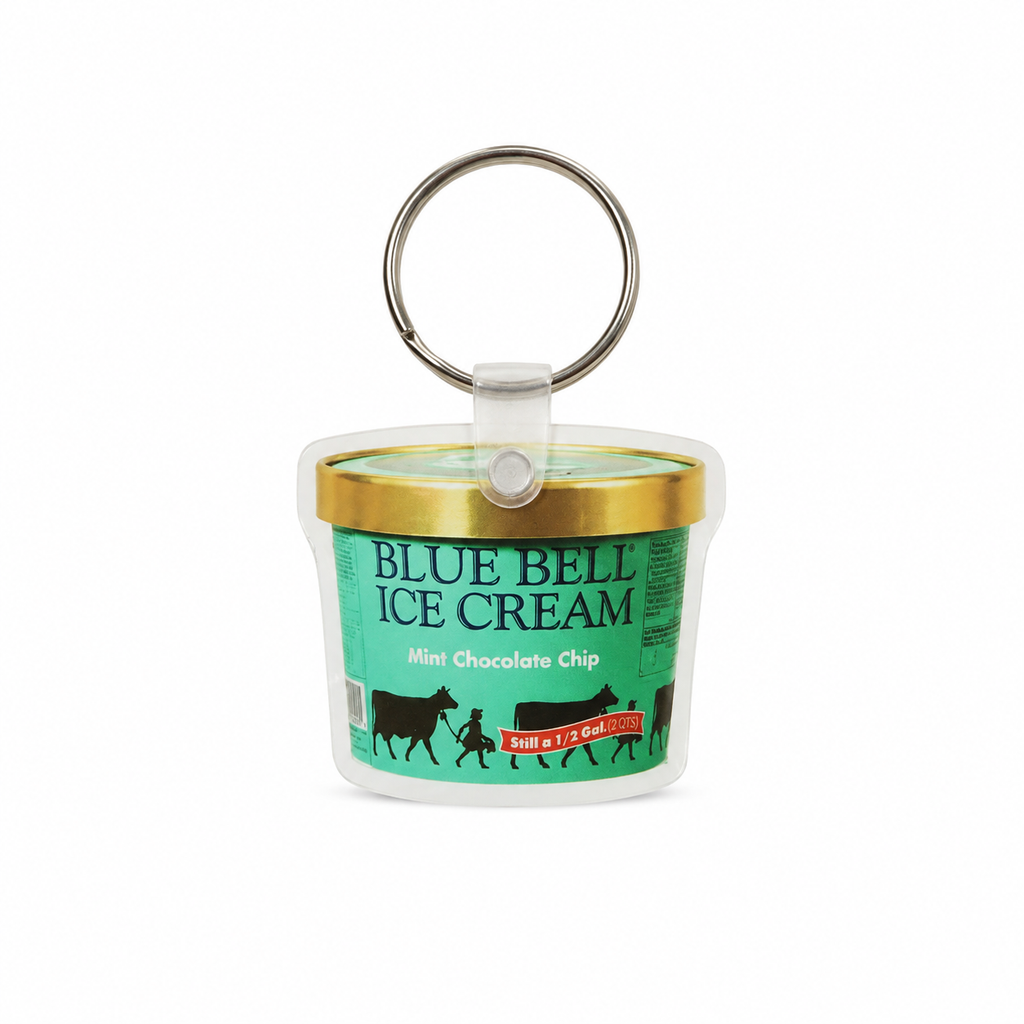 Mint Chocolate Chip Key Ring