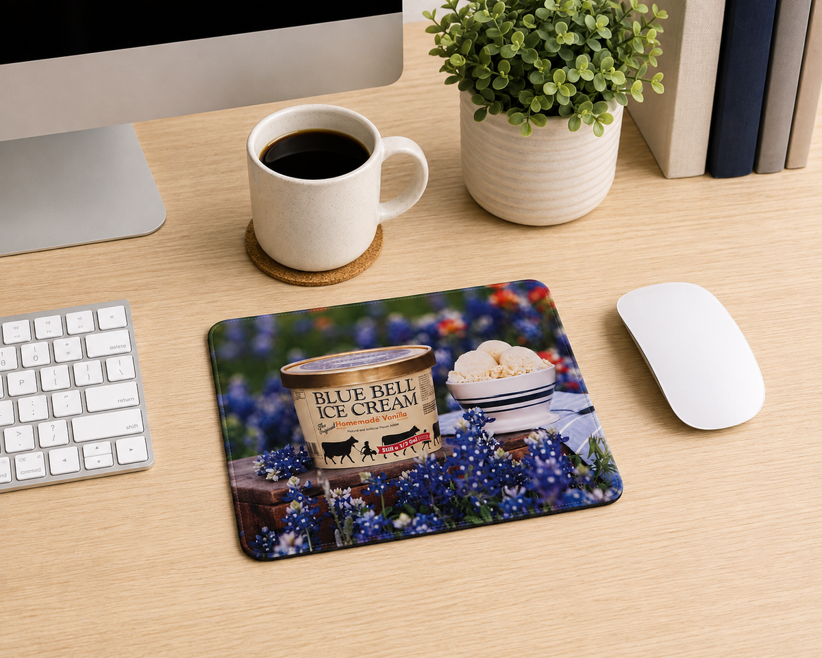 Mouse Pad Bluebonnets