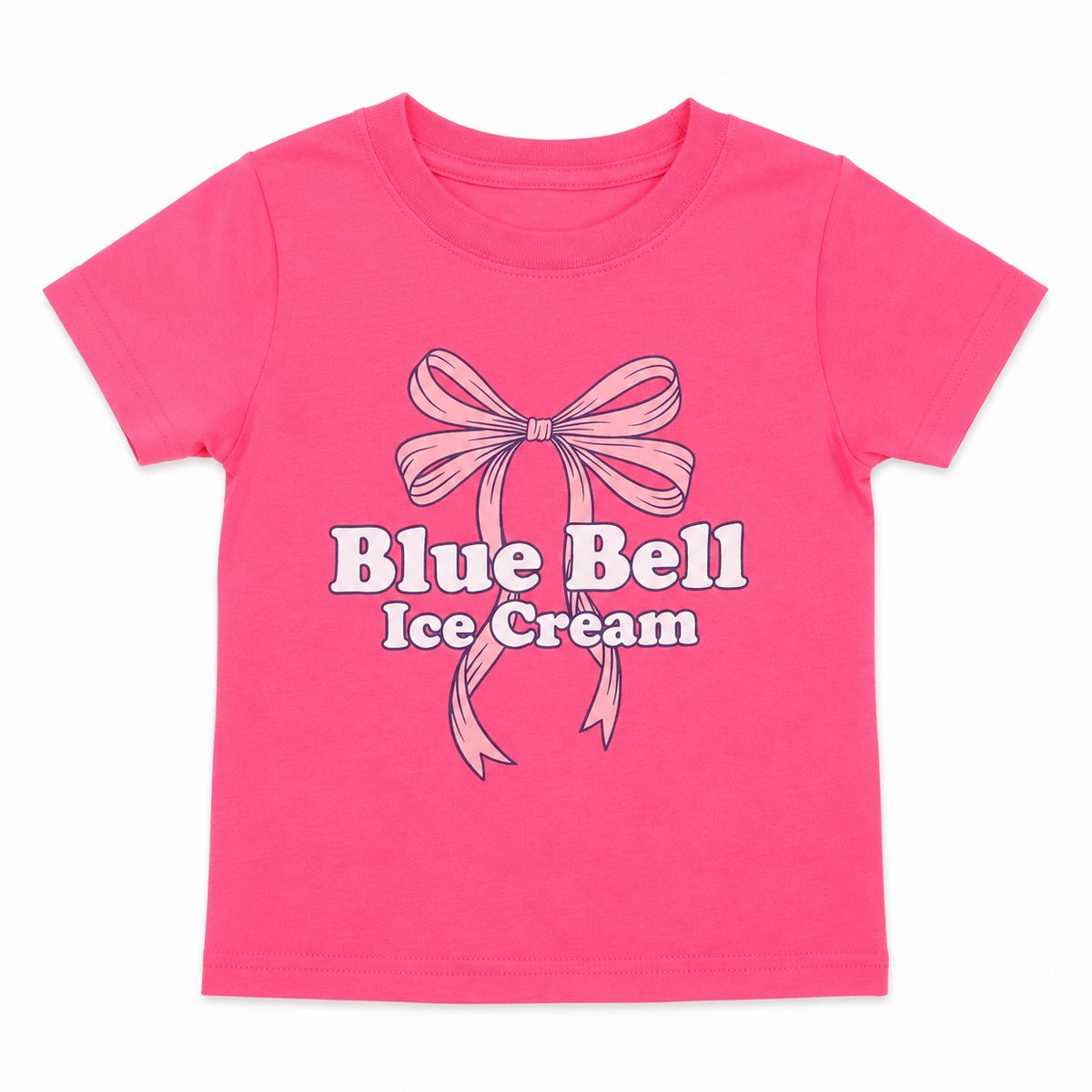 Pink Bow Toddler Tee