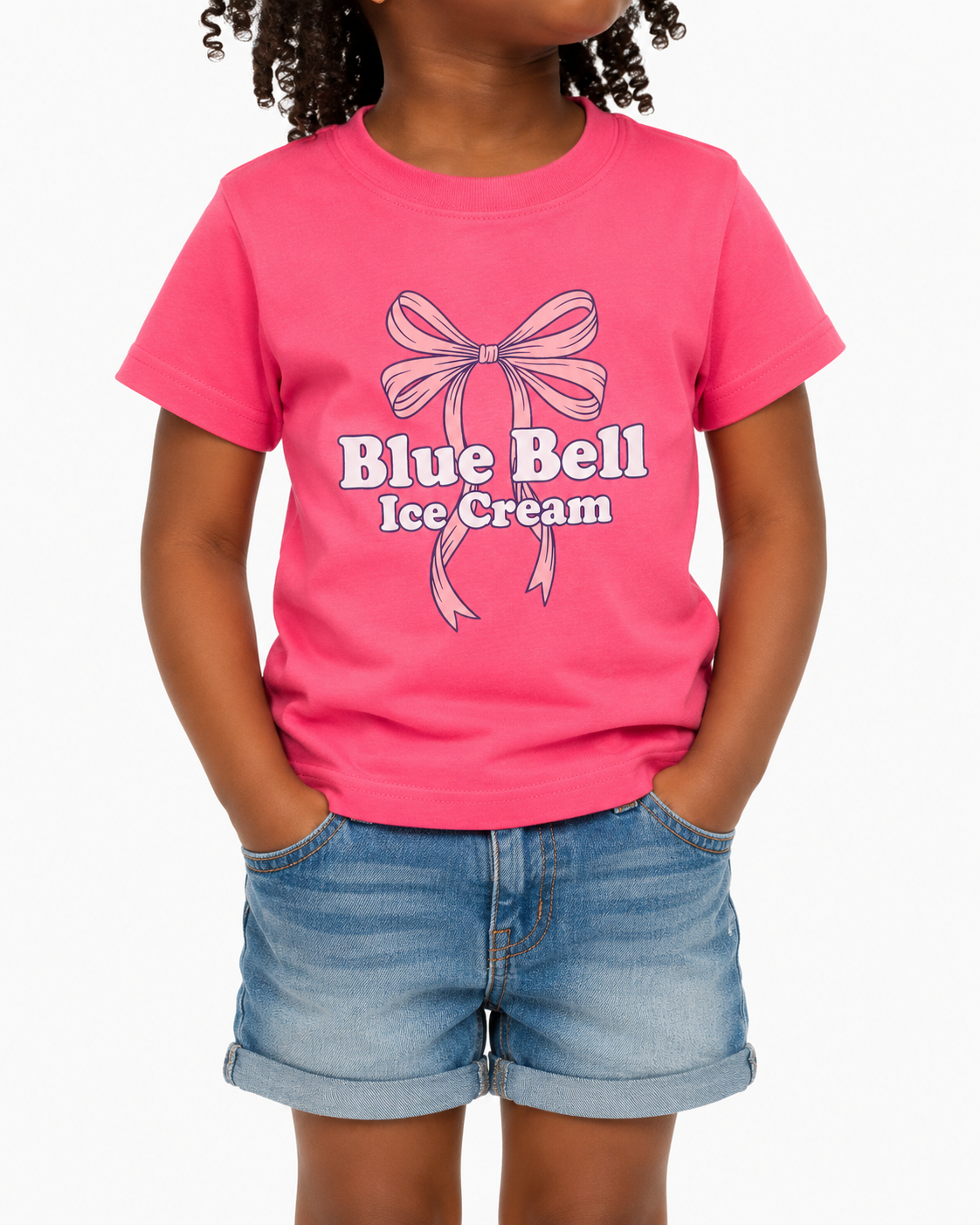Pink Bow Toddler Tee