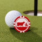 Poker Chip Golf Ball Marker