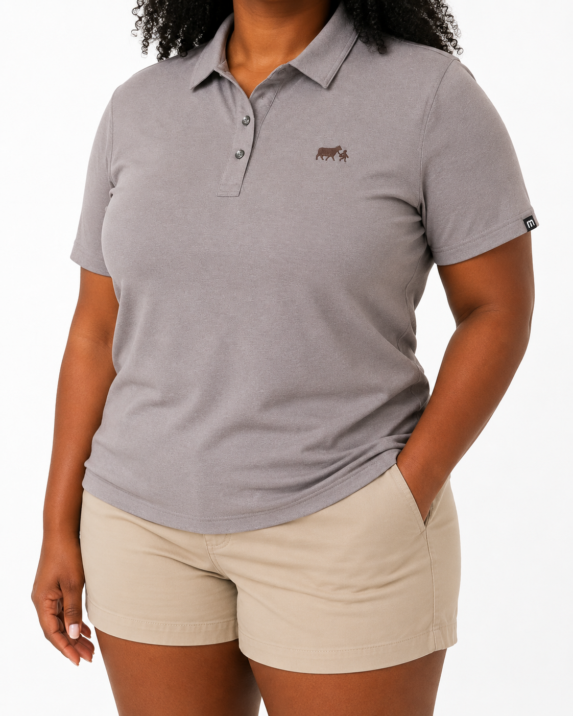 Polo Quiet Grey
