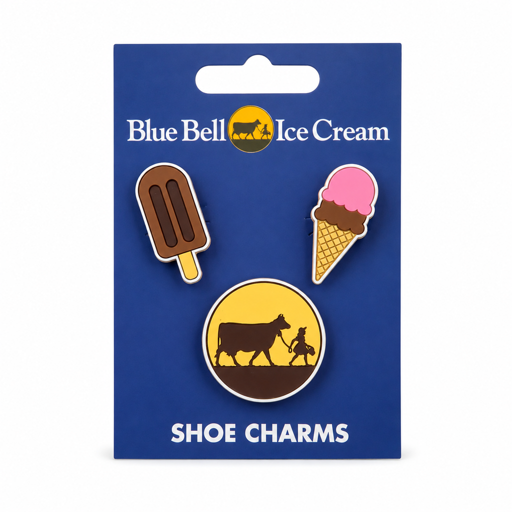 Shoe Charm Ice Cream 3 Pack