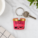 Strawberry Key Ring