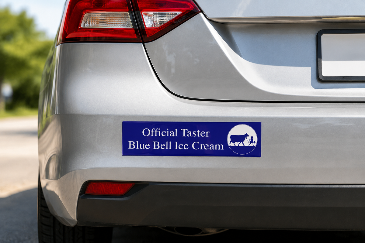 Taster Bumper Sticker