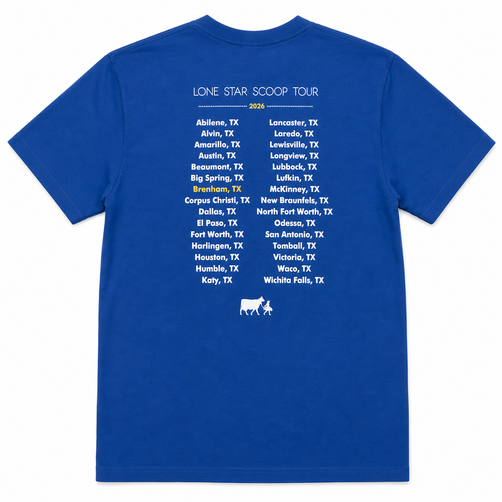 Texas Scoop Tour Tee