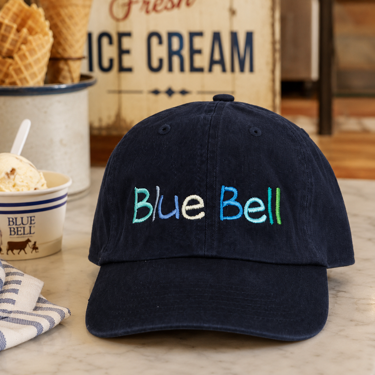 Toddler Cap Navy