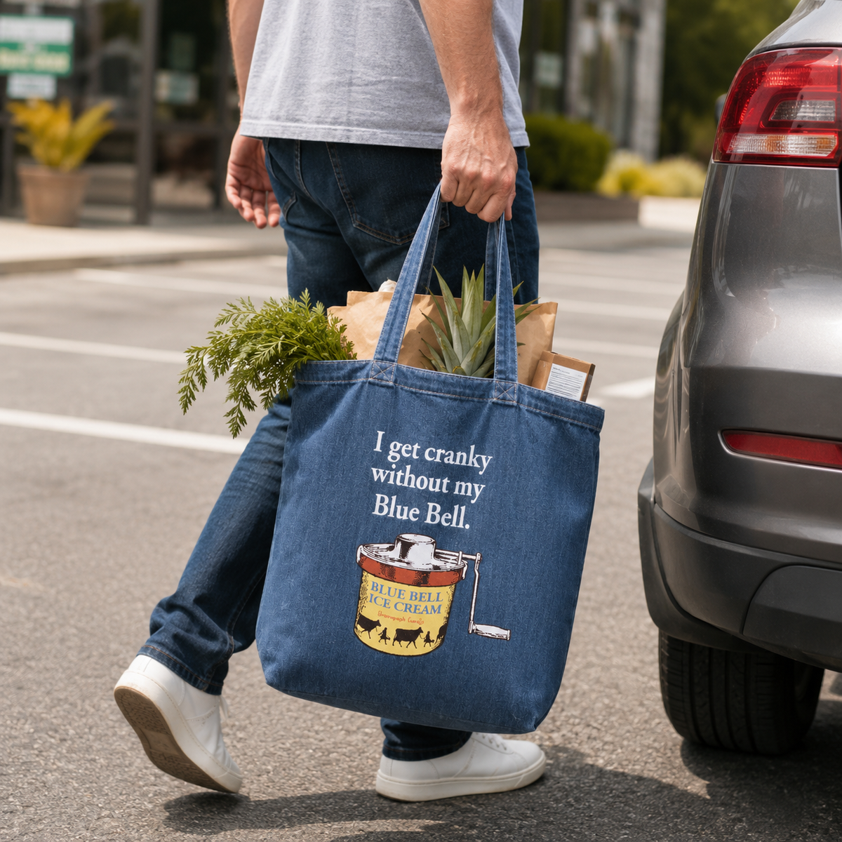 Tote Denim I Get Cranky