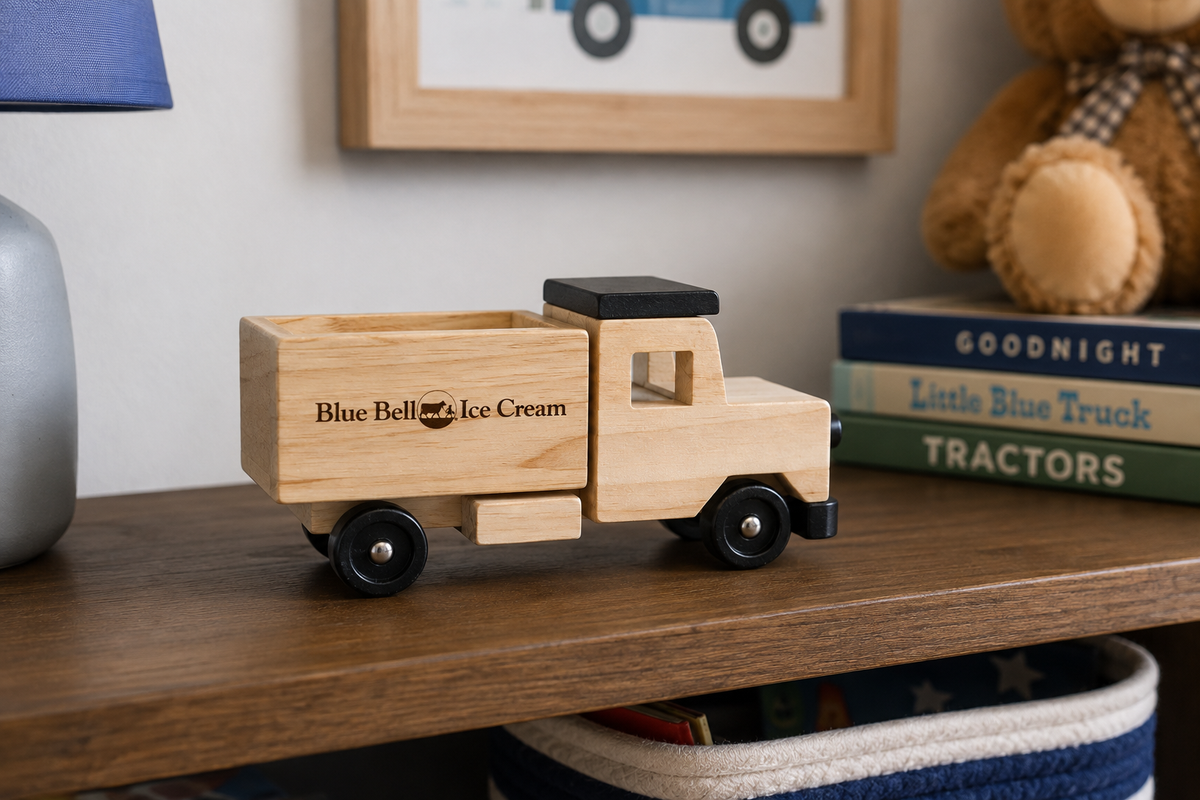 Truck Wooden Logo