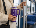 Tumbler Purple Blue Bell