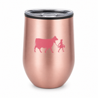 Wine Tumbler Rose Gold