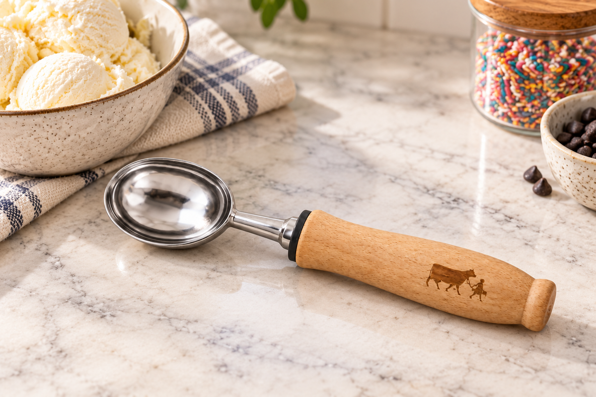 Wooden Ice Cream Scoop