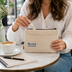 Zip Pouch Blue Bell