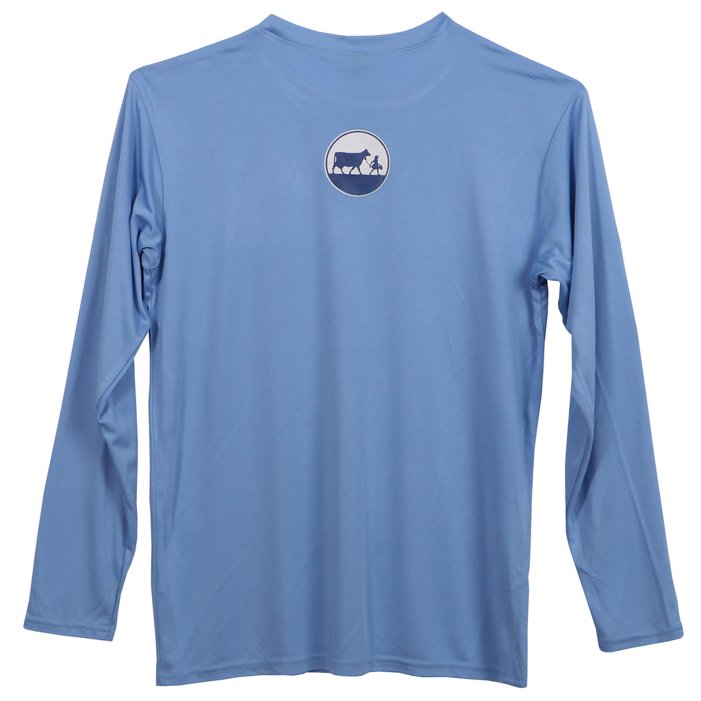 Carolina Blue Performance Long Sleeve Tee