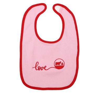 Bib Pink Love